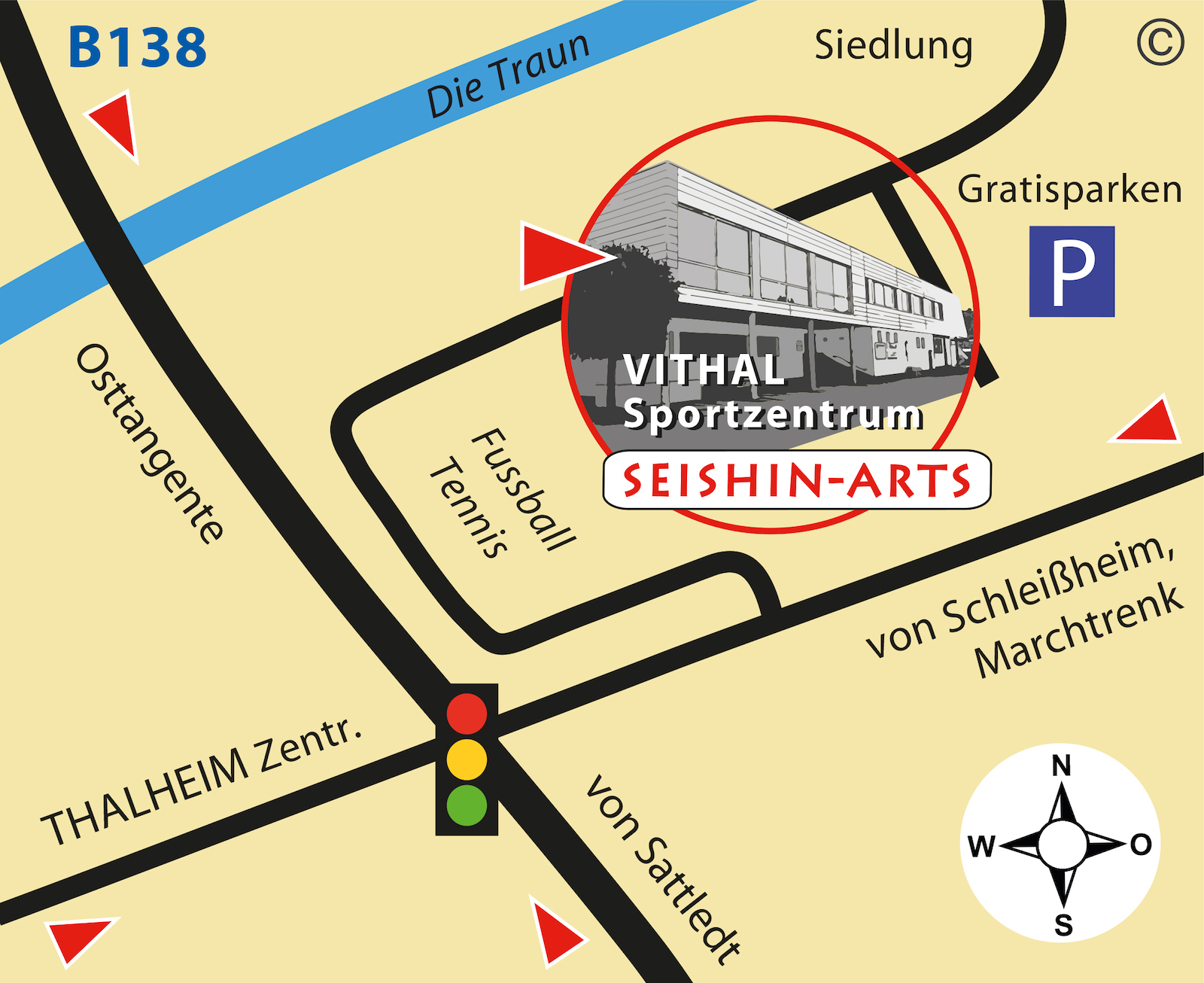 seishin arts-kampfsportzentrum-kungfu-schwertkampfkunst-wels-thalheim-anfahrt-2